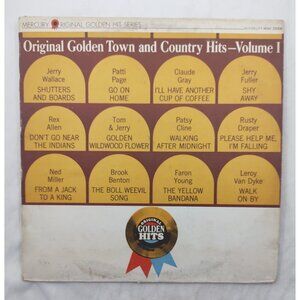 Various – Original Golden Town & Country Hits Vol. 1 LP Mercury